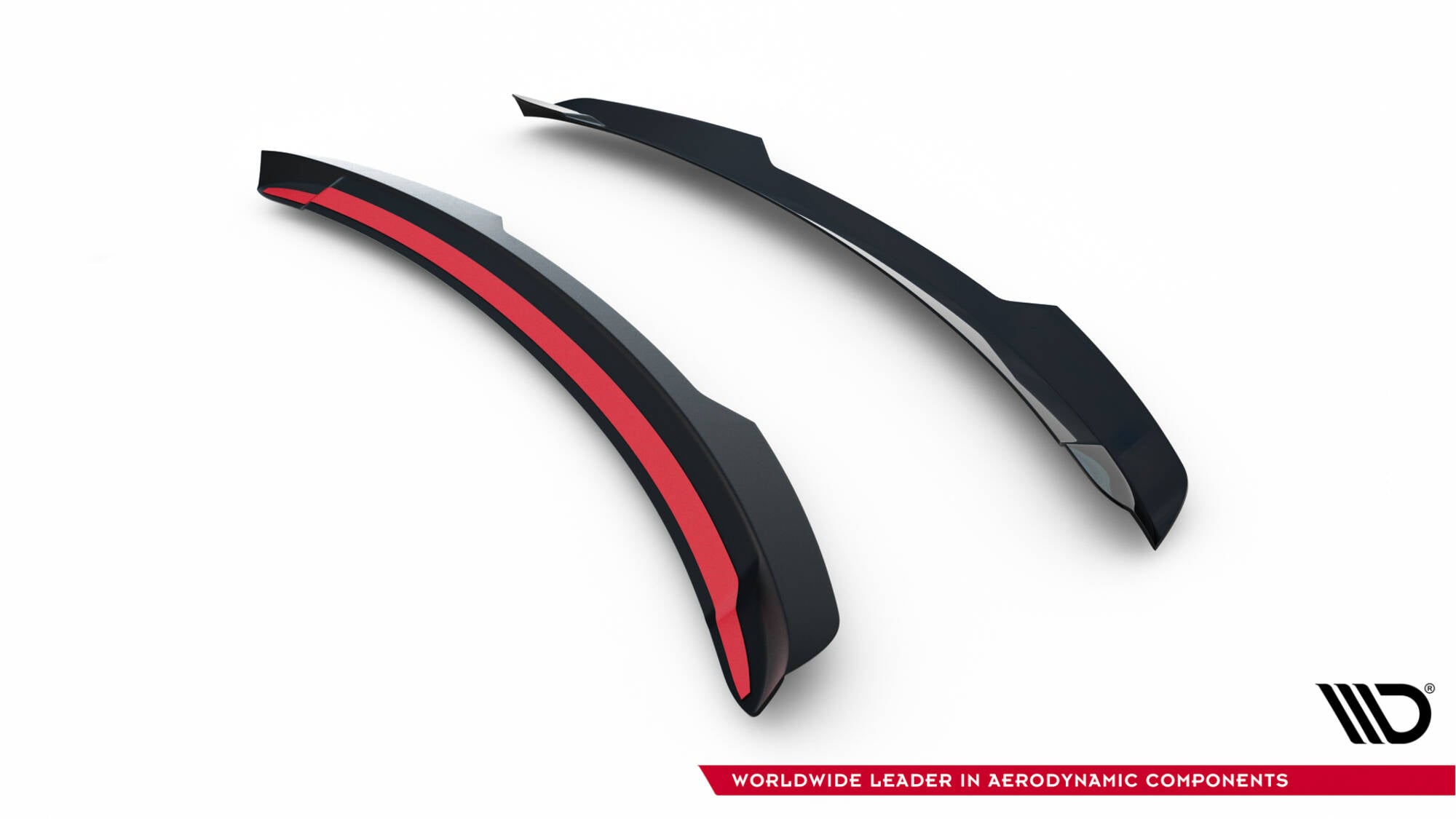 Maxton Design Spoiler CAP passend für Dodge Durango Facelift RT / SRT Mk3 schwarz Hochglanz