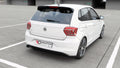 Maxton Design Heck Ansatz Flaps Diffusor V.2 passend für VW Polo GTI / R-line Mk6 schwarz Hochglanz