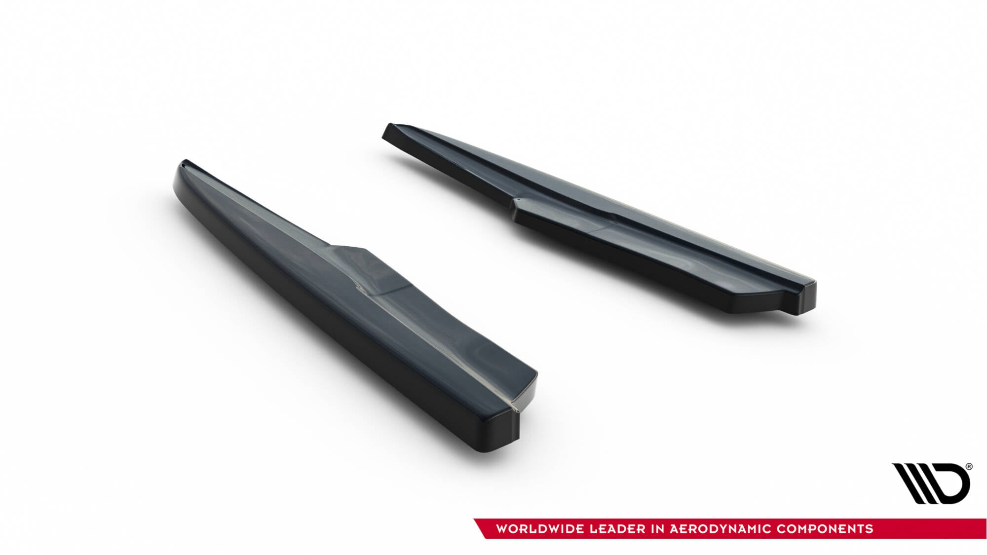Maxton Design Heck Ansatz Flaps Diffusor passend für Audi SQ7 Mk2 (4M) Facelift schwarz Hochglanz