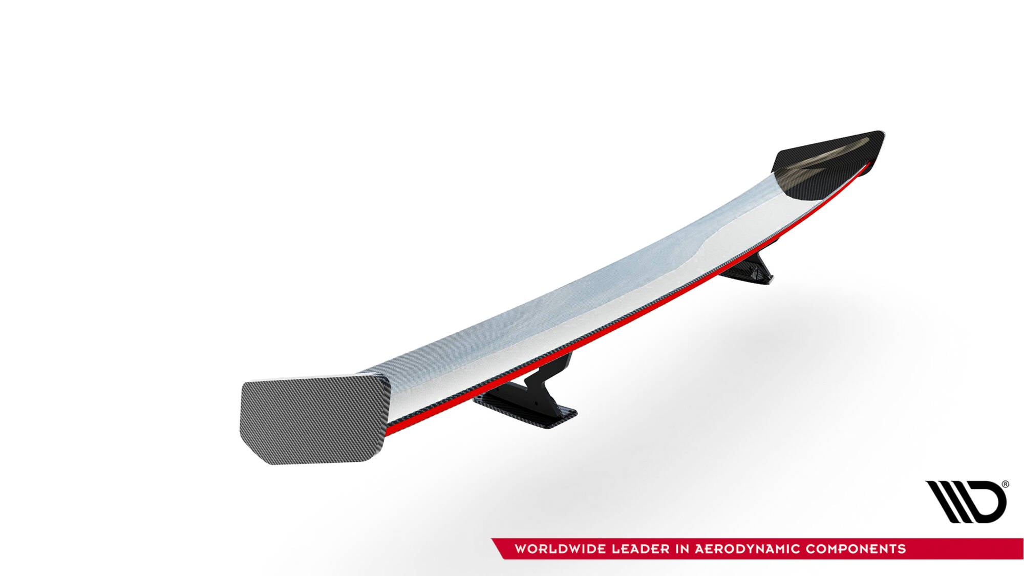 Maxton Design Carbon Spoiler With Internal Brackets Uprights + LED Chevrolet Camaro SS Mk6 Facelift für Chevrolet Camaro Mk6 Facelift