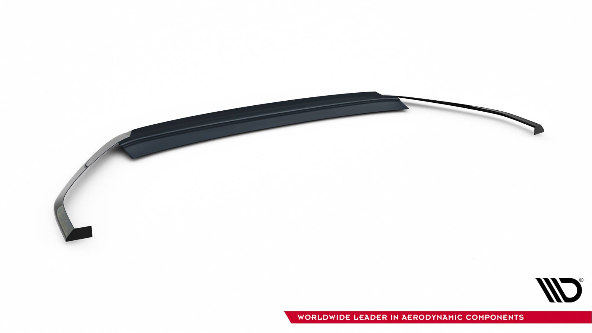 Maxton Design Street+ Spoilerlippe Front Ansatz V.3 passend für VW Golf GTI / GTD Mk7 Facelift schwarz Hochglanz