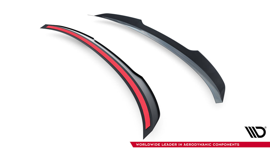 Maxton Design Spoiler CAP passend für BMW M340i / 3 M-Paket / M3 Limousine G20 schwarz Hochglanz
