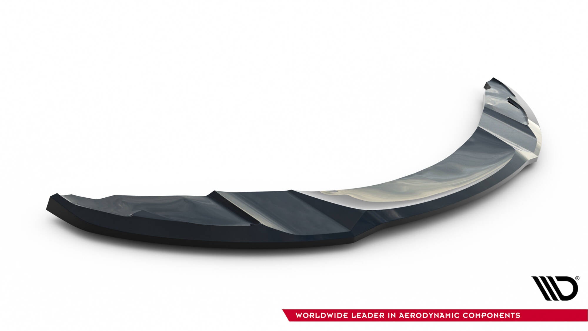 Maxton Design Street+ Spoilerlippe Front Ansatz passend für BMW 1er M Coupe E82 schwarz Hochglanz