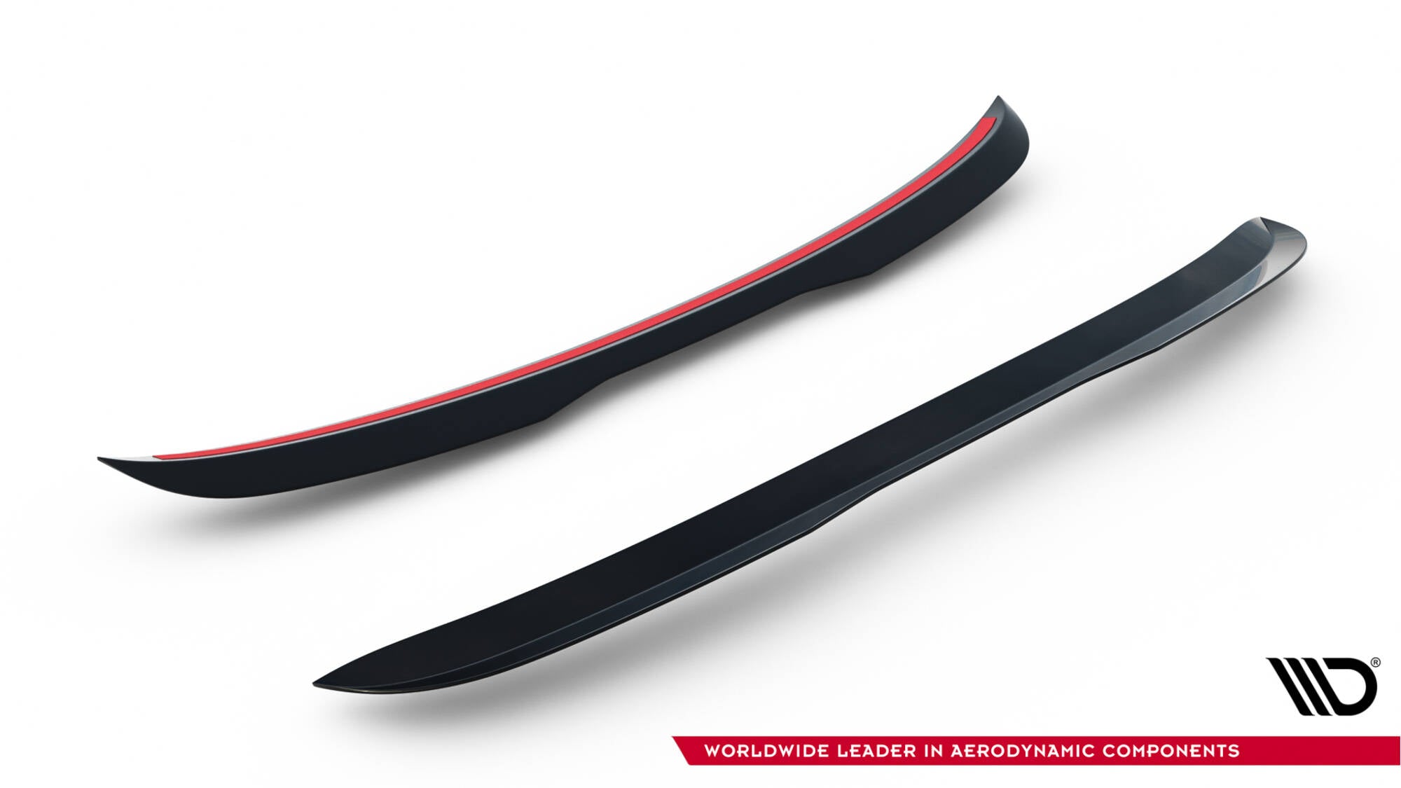 Maxton Design Spoiler CAP passend für Ford Focus ST Mk3 Kombi schwarz Hochglanz