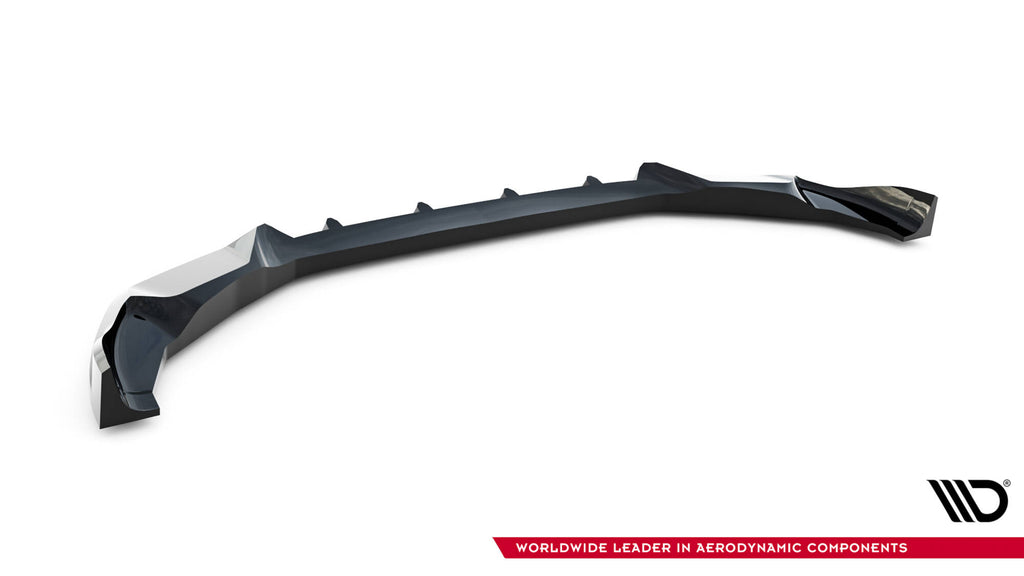 Maxton Design Street+ Spoilerlippe Front Ansatz passend für BMW X3 M F97 schwarz Hochglanz