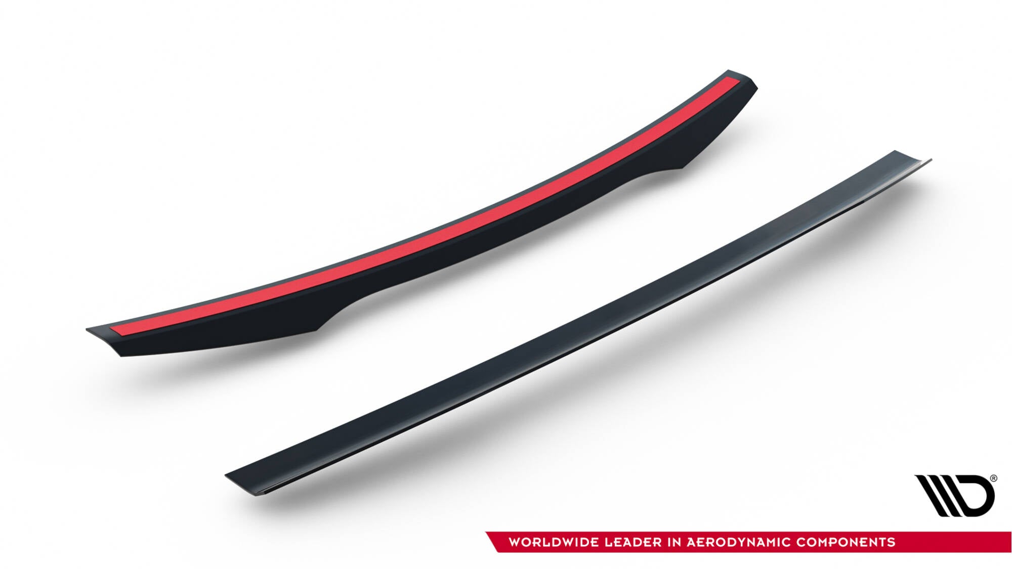 Maxton Design Spoiler CAP V.2 passend für Ford Focus RS Mk3 schwarz Hochglanz