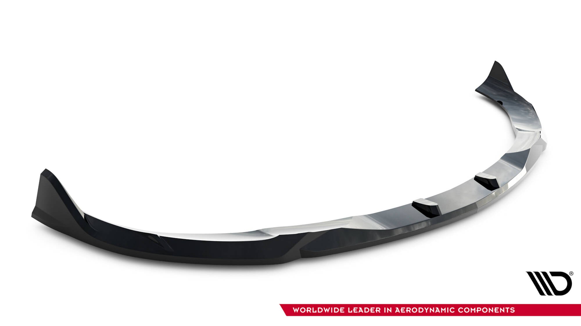 Maxton Design Street+ Spoilerlippe Front Ansatz V.2 passend für Mercedes-AMG CLE 53 C236 schwarz Hochglanz