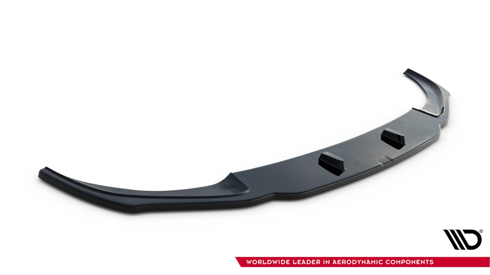 Maxton Design Street+ Spoilerlippe Front Ansatz passend für BMW X4 M Paket schwarz Hochglanz