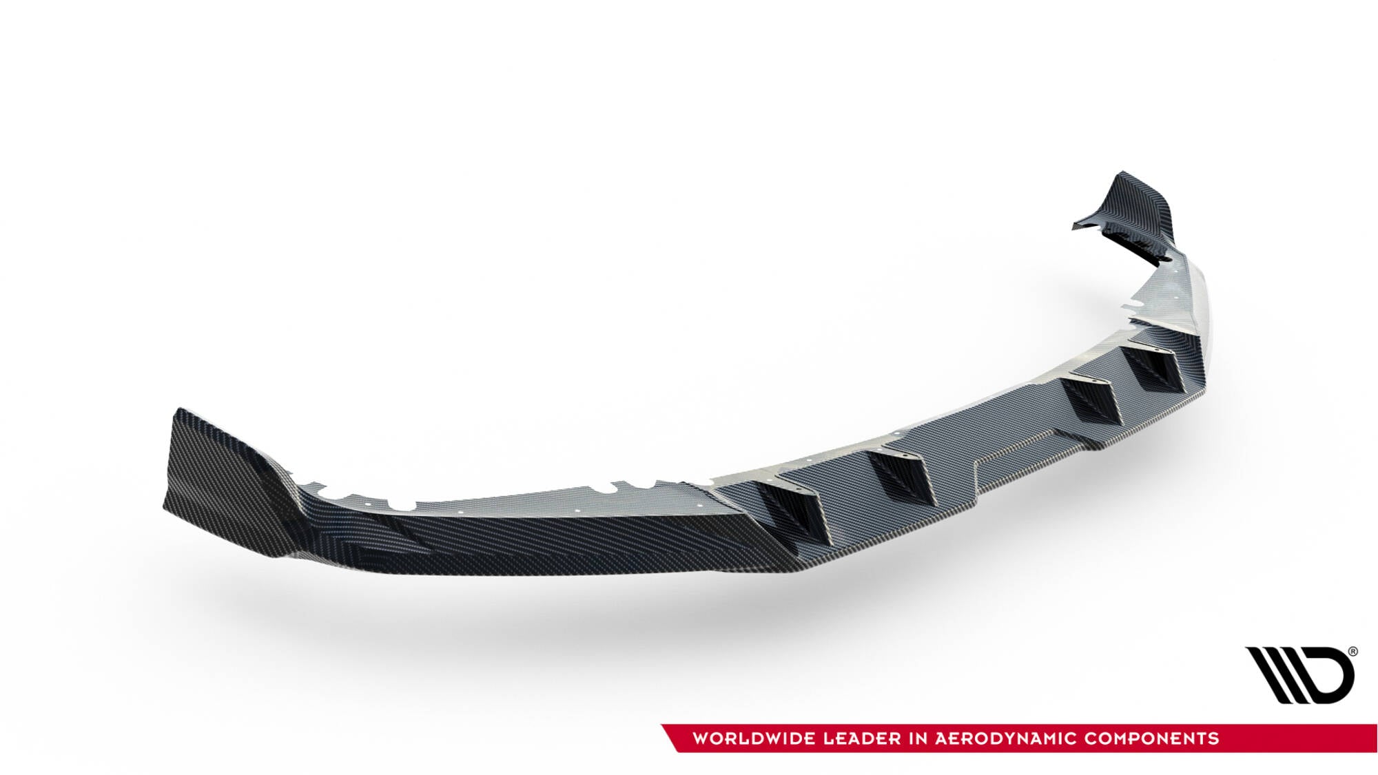 Maxton Design Prepreg Carbon Fiber Street+ Spoilerlippe Front Ansatz passend für BMW X5 M F95 Facelift