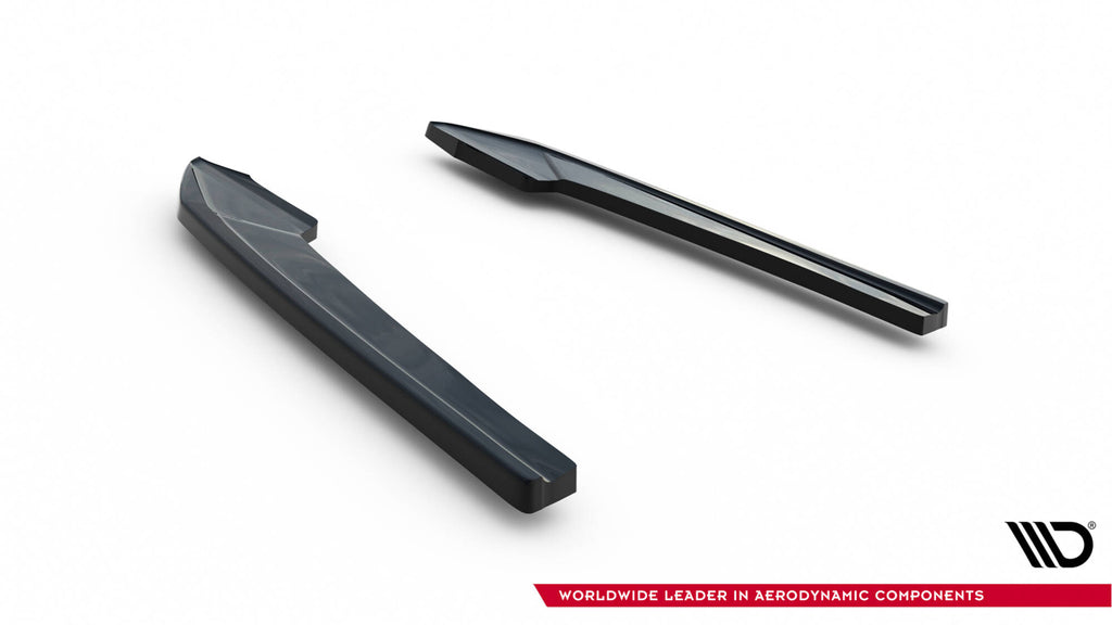 Maxton Design Heck Ansatz Flaps Diffusor V.3 passend für Audi A4 S-line B9 schwarz Hochglanz