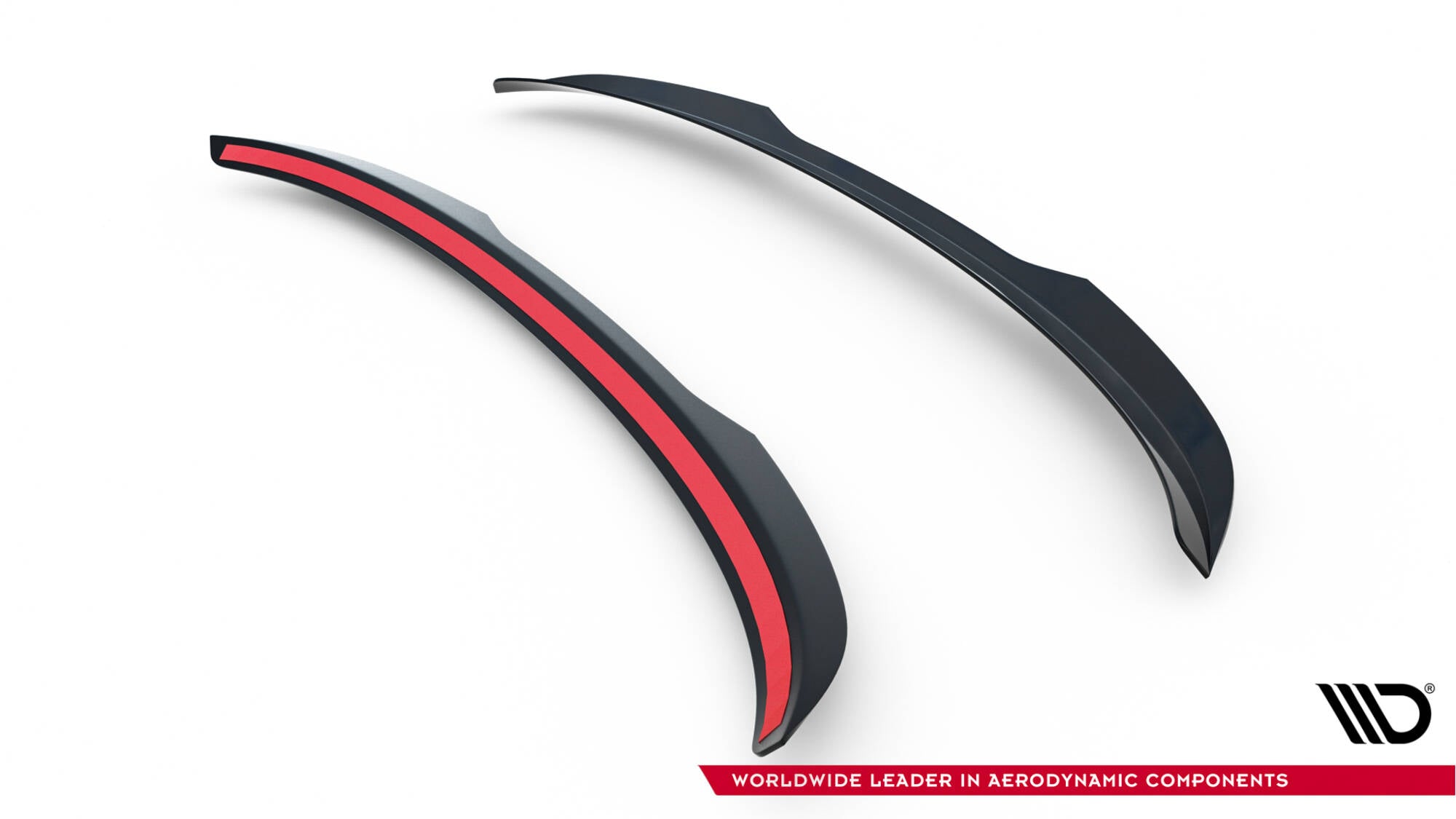 Maxton Design Höher Spoiler CAP passend für Maserati Levante GT Mk1 Facelift schwarz Hochglanz