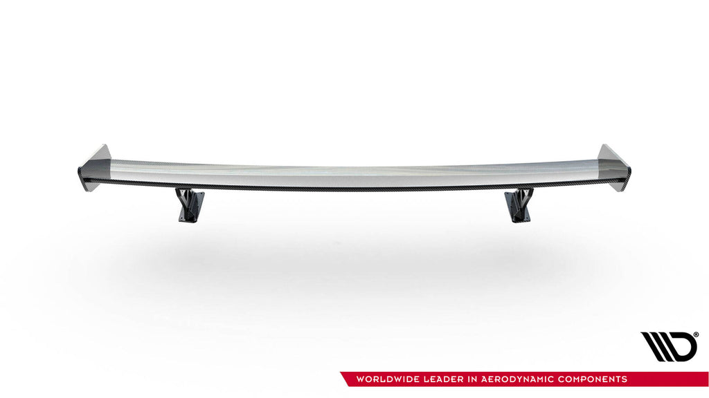 Maxton Design Carbon Spoiler With External Brackets Uprights Audi A3 / A3 S-Line / S3 / RS3 Limousine 8V / 8V Facelift für Audi A3