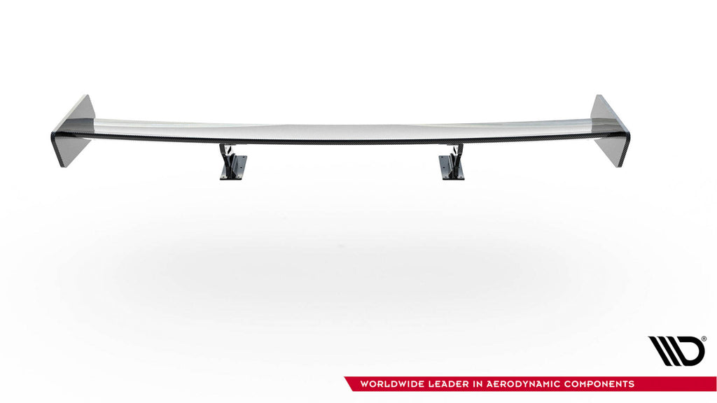 Maxton Design Carbon Spoiler With Internal Brackets Uprights Audi A5 Coupe 8T für Audi A5 / S5 / RS5