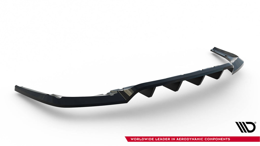 Maxton Design Street+ Mittlerer Diffusor RACE passend für Maserati Levante GT Mk1 Facelift schwarz Hochglanz
