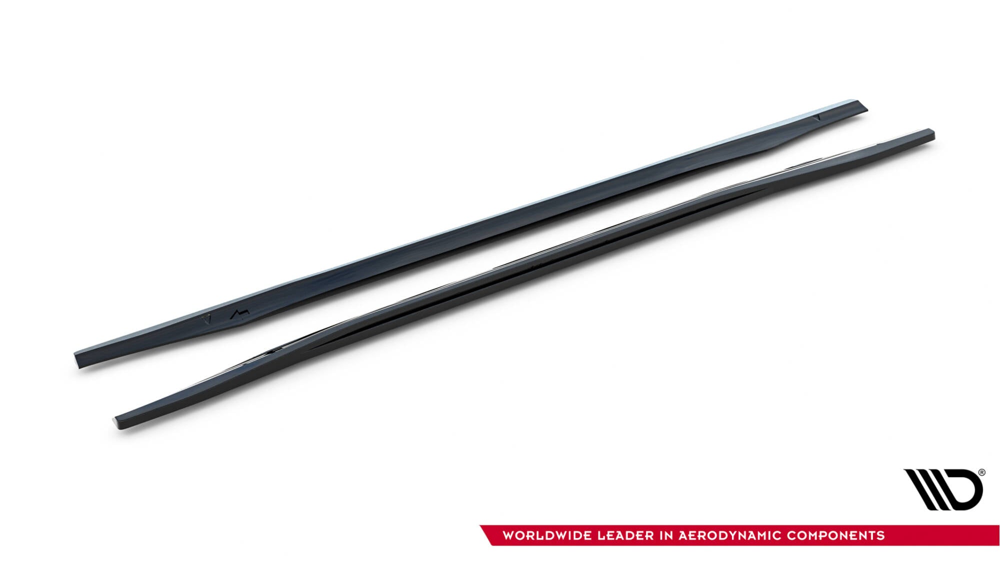 Maxton Design Street+ Seitenschweller Leisten passend für Dodge Durango SRT Mk3 schwarz Hochglanz