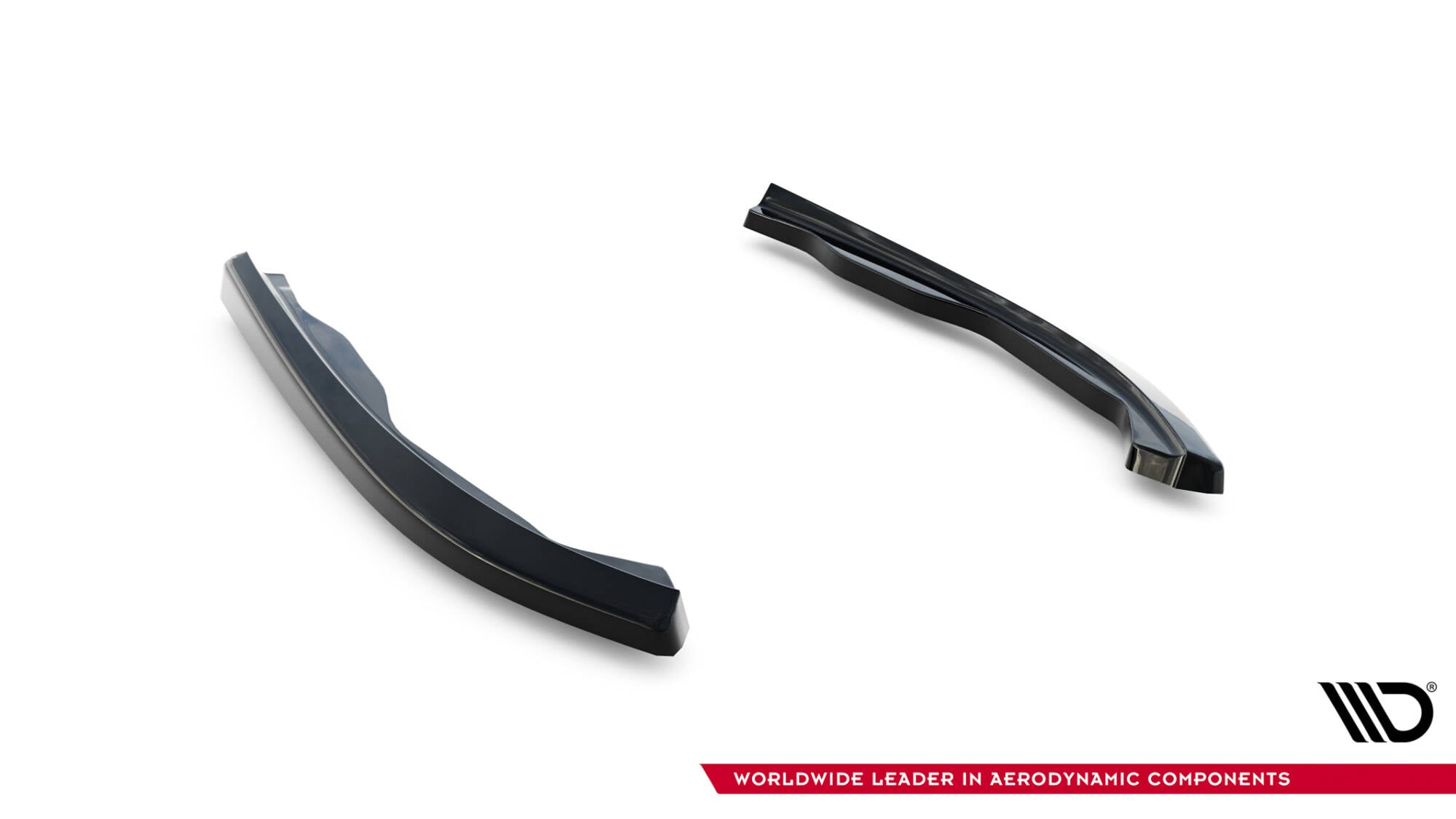 Maxton Design Heck Ansatz Flaps Diffusor passend für Renault Laguna Hatchback GT Mk3 schwarz Hochglanz