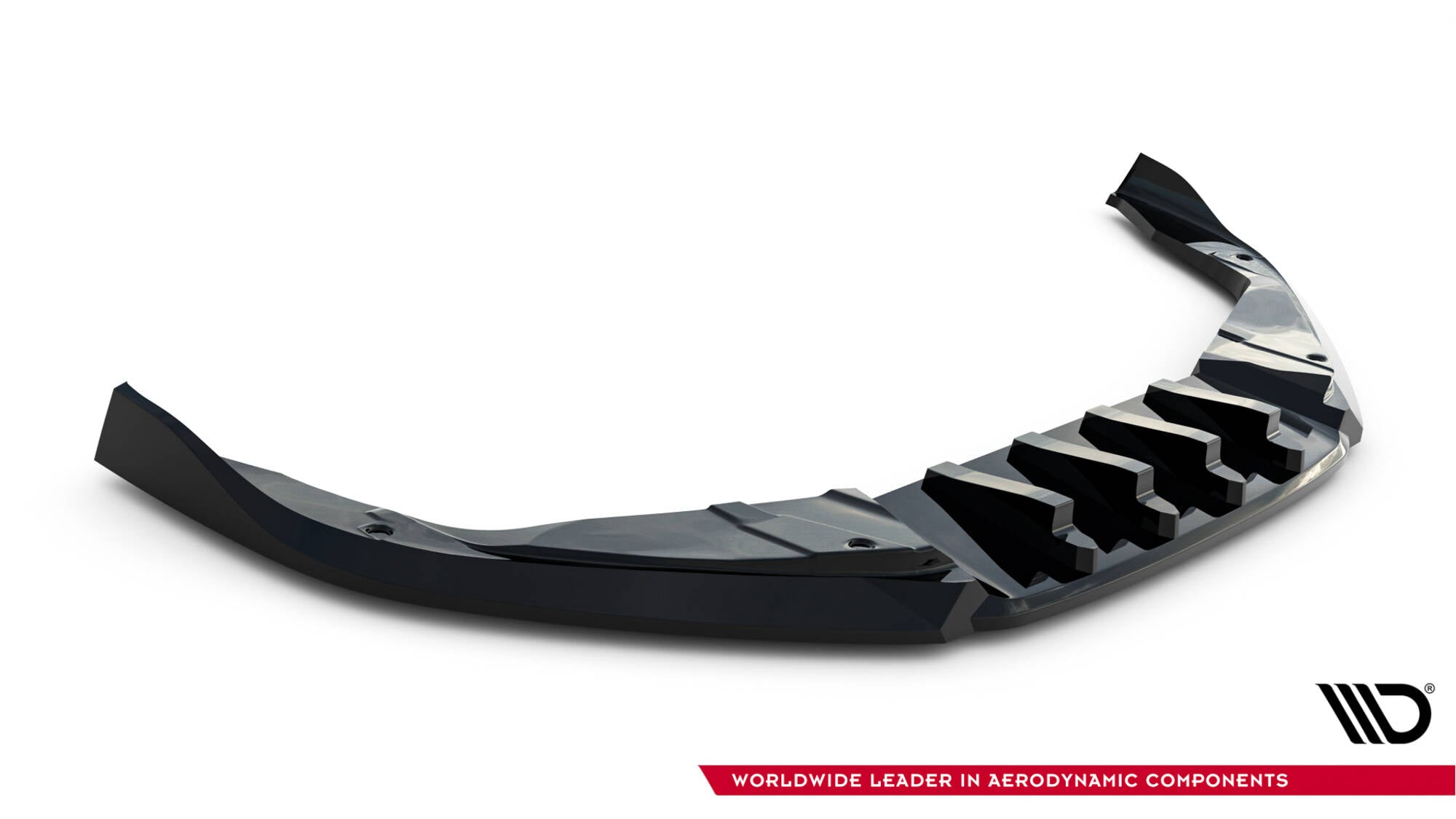 Maxton Design Street+ Spoilerlippe Front Ansatz passend für V.2 Porsche 718 Cayman GTS 982c schwarz Hochglanz
