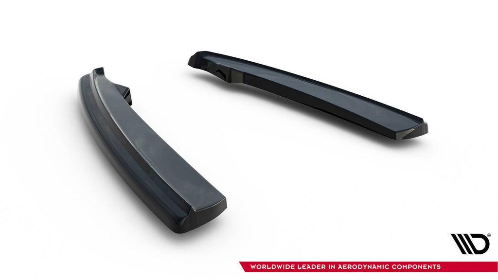 Maxton Design Heck Ansatz Flaps Diffusor passend für Lexus LC 500 schwarz Hochglanz