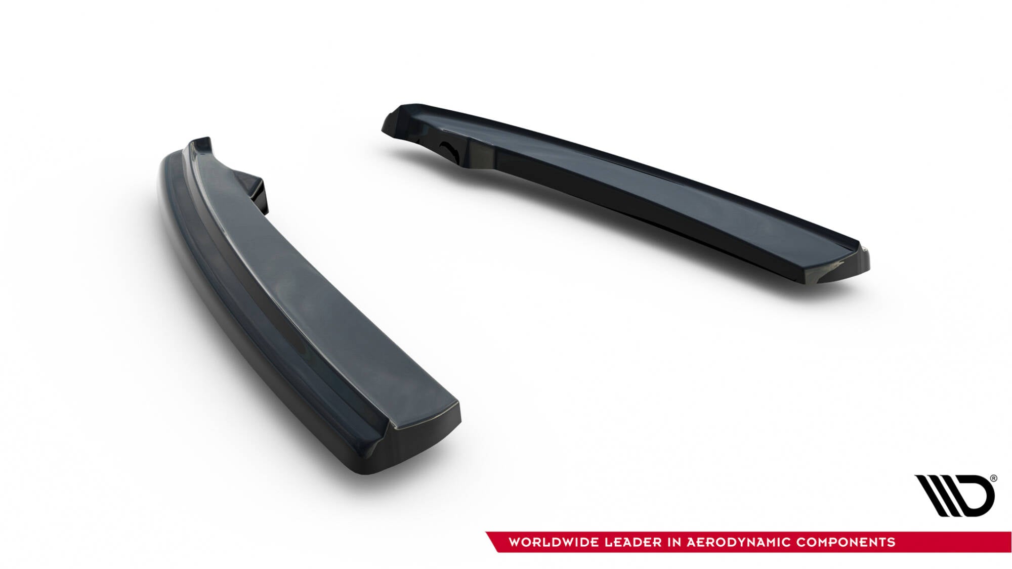 Maxton Design Heck Ansatz Flaps Diffusor passend für Lexus LC 500 schwarz Hochglanz