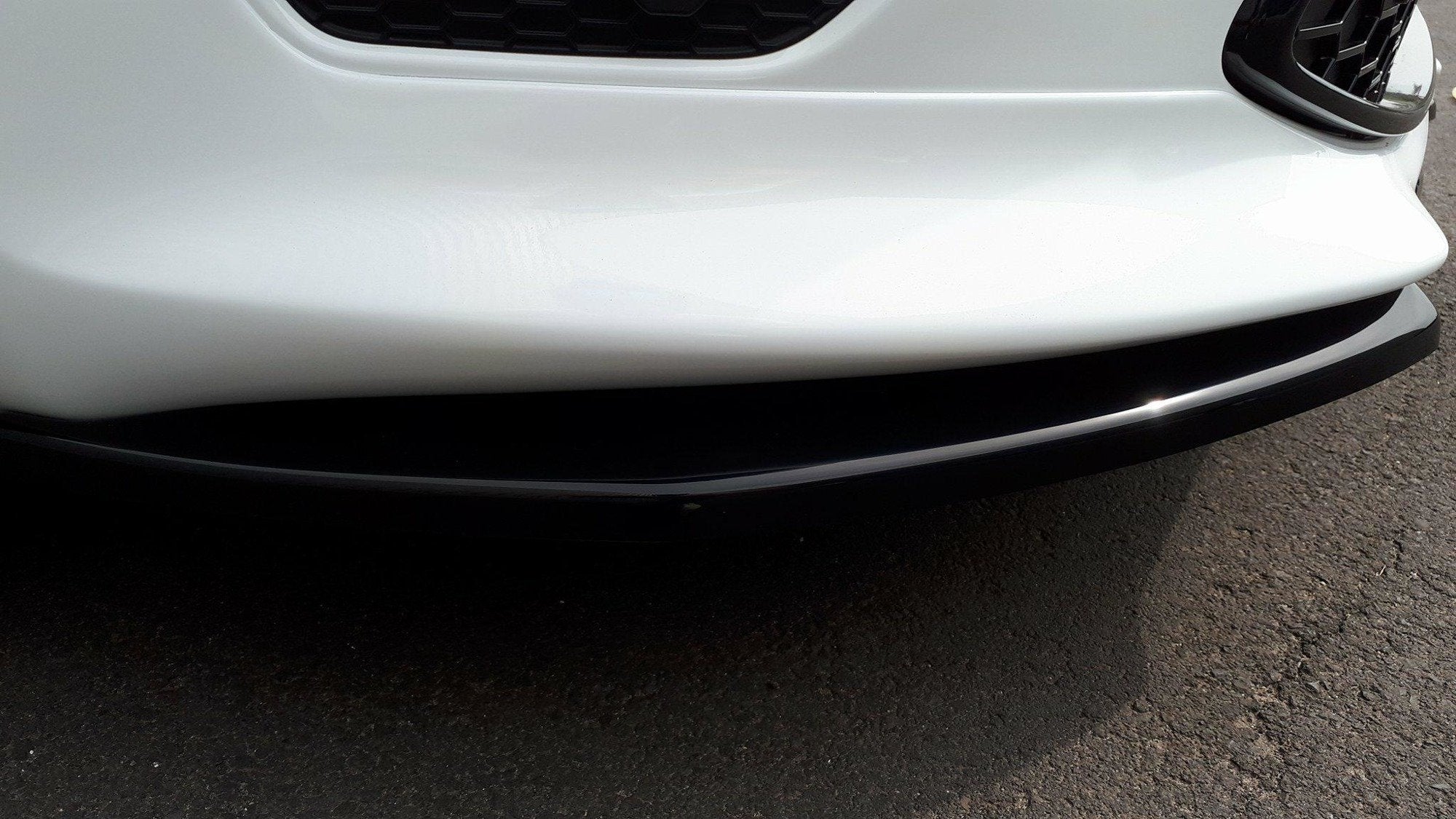 Maxton Design Street+ Spoilerlippe Front Ansatz passend für Ford S-Max Titanium Mk1 FL schwarz Hochglanz