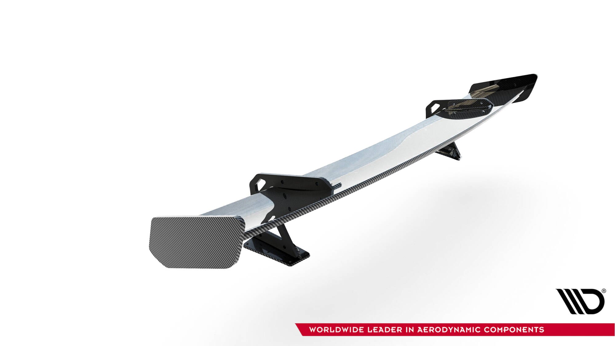 Maxton Design Carbon Spoiler With Upper Swan Mounting Audi A5 / A5 S-Line / S5 / RS5 Coupe F5 / F5 Facelift für Audi A5 / S5 / RS5