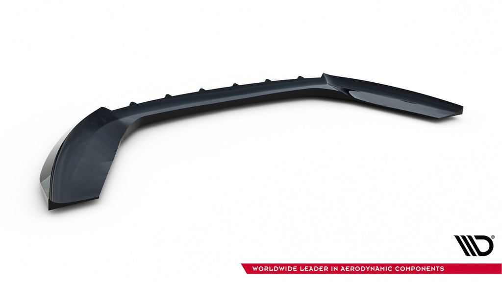 Maxton Design Street+ Spoilerlippe Front Ansatz V.6 passend für Ford Fiesta ST Mk7 Facelift schwarz Hochglanz