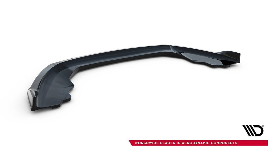 Maxton Design Street+ Spoilerlippe Front Ansatz V.5 passend für Ford Fiesta ST Mk7 Facelift schwarz Hochglanz