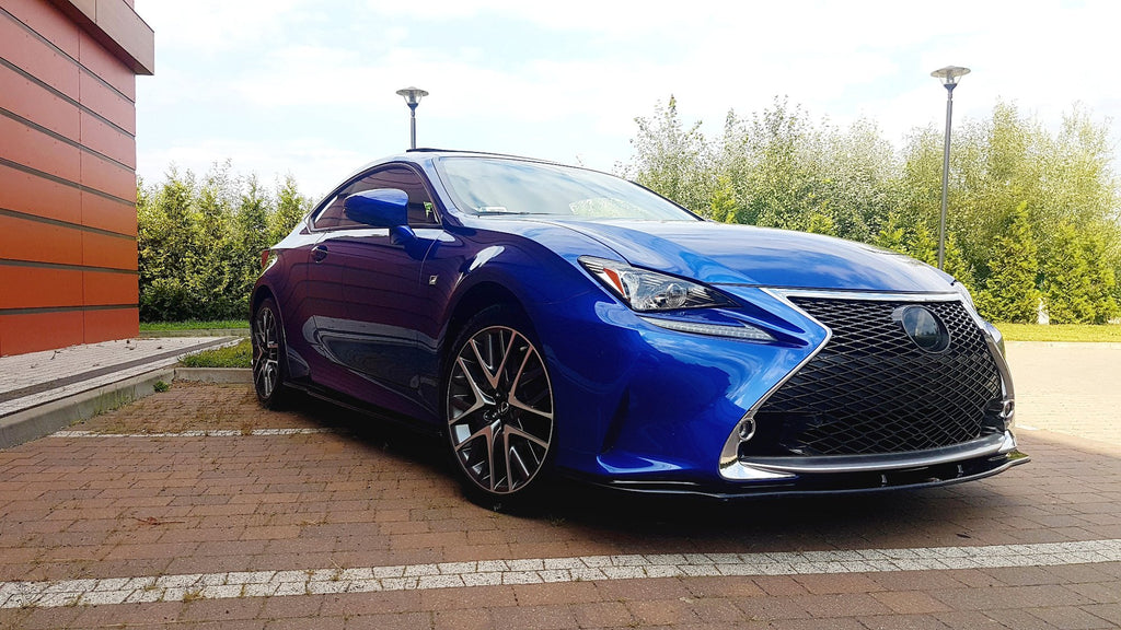 Maxton Design Front Ansatz V.2 für Lexus Rc Carbon Look