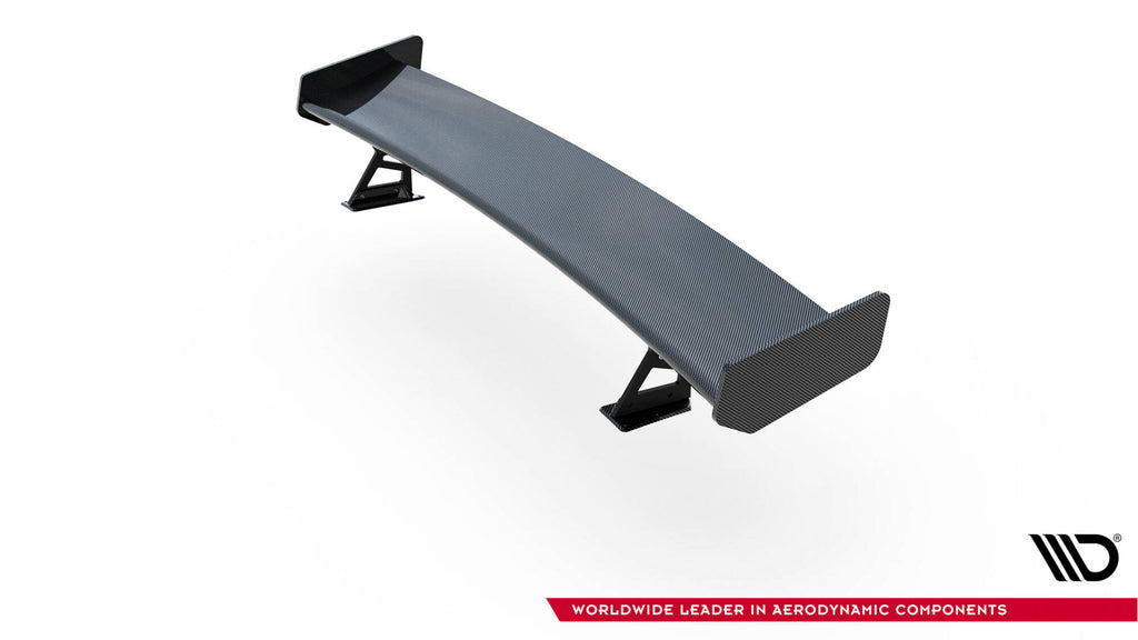 Maxton Design Carbon Spoiler With External Brackets Uprights BMW 3er / M3 Coupe E92 für BMW 3er E92