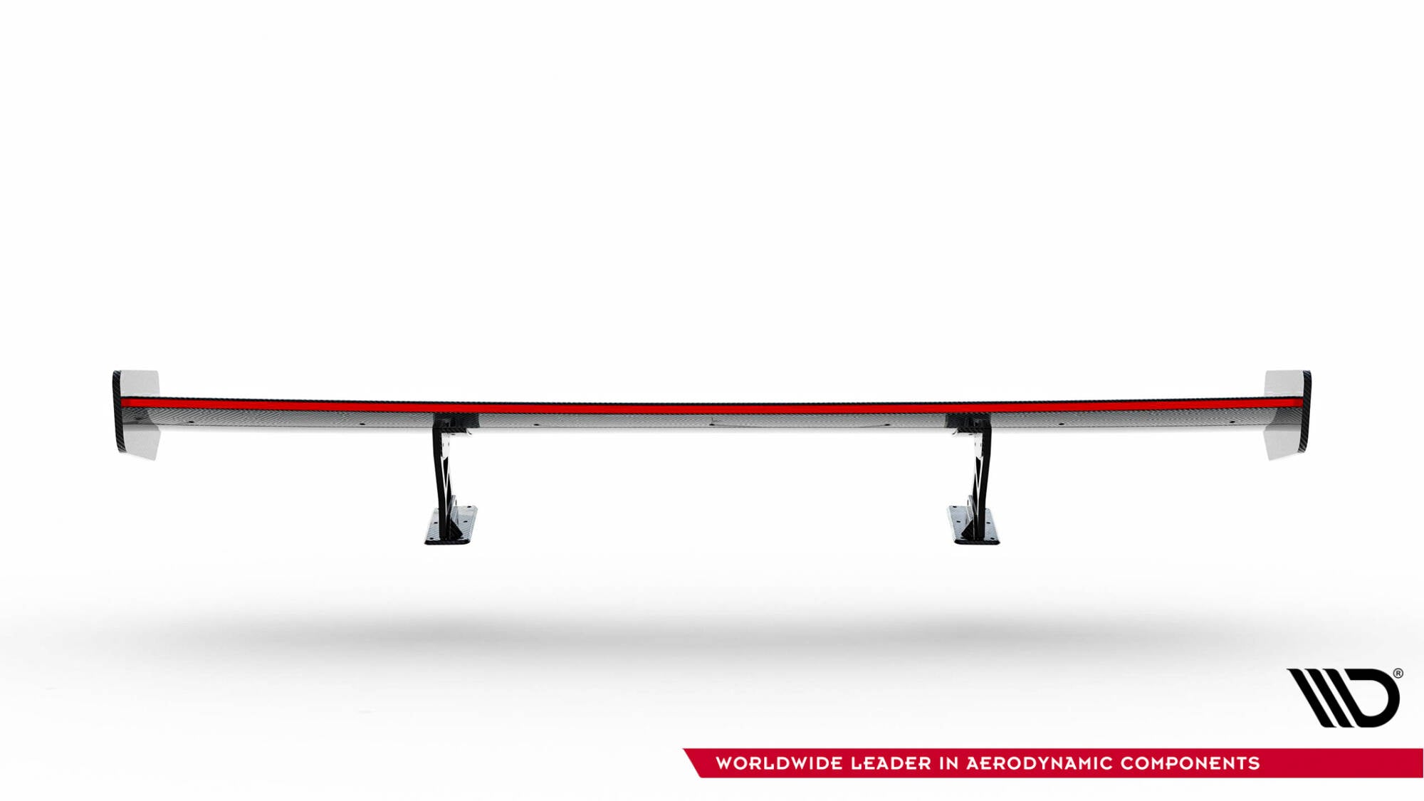 Maxton Design Carbon Spoiler With Internal Brackets Uprights + LED Honda Civic SI Mk10 für Honda Civic Mk10
