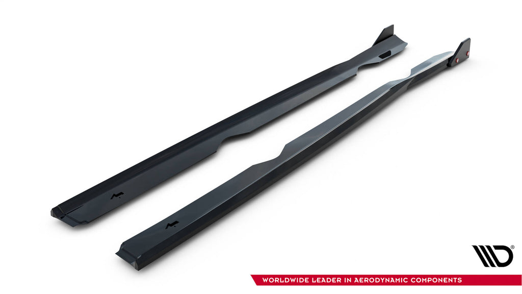 Maxton Design Street+ Seitenschweller Leisten passend für V.4 + Flaps Ford Fiesta ST / ST-Line Mk7