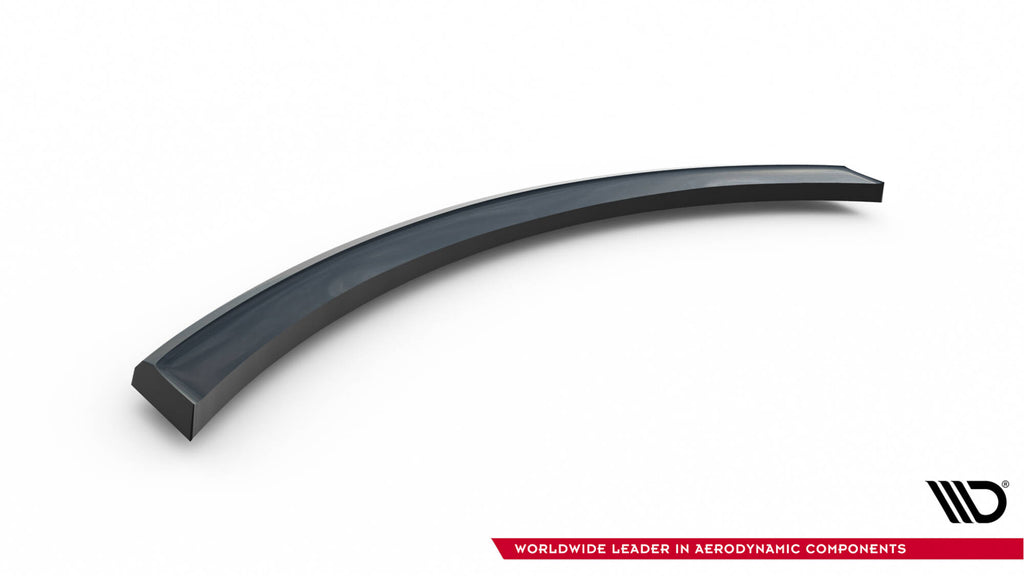 Maxton Design Mittlerer Diffusor Heck Ansatz passend für Audi TT S-Line 8J Facelift schwarz Hochglanz