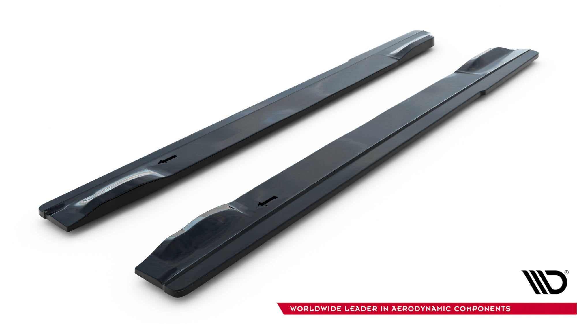 Maxton Design Street+ Seitenschweller Leisten passend für V.1 passend für Subaru Impreza WRX STI Mk3 Facelift schwarz Hochglanz