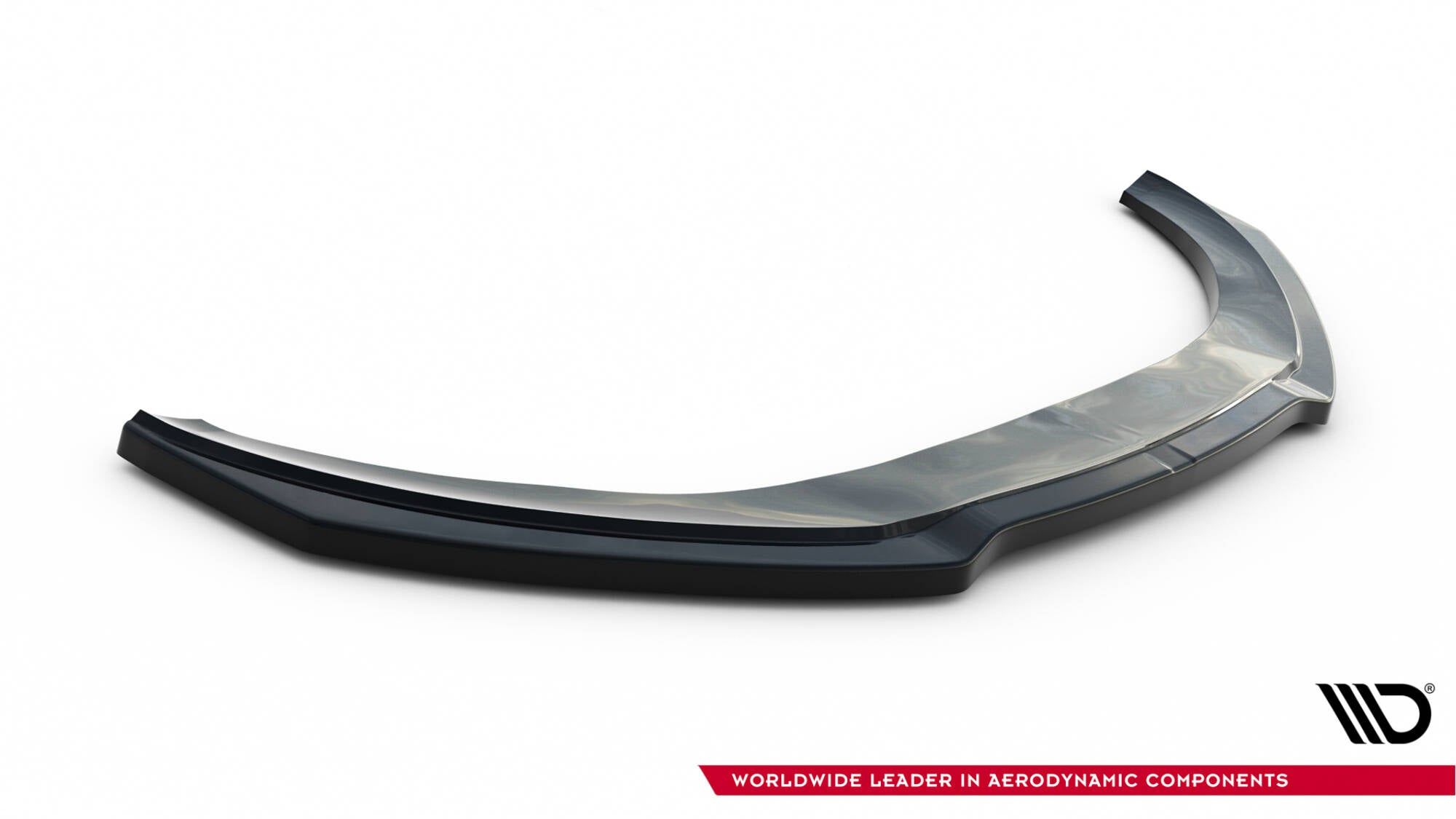 Maxton Design Street+ Spoilerlippe Front Ansatz V.2 passend für Audi TT 8J schwarz Hochglanz
