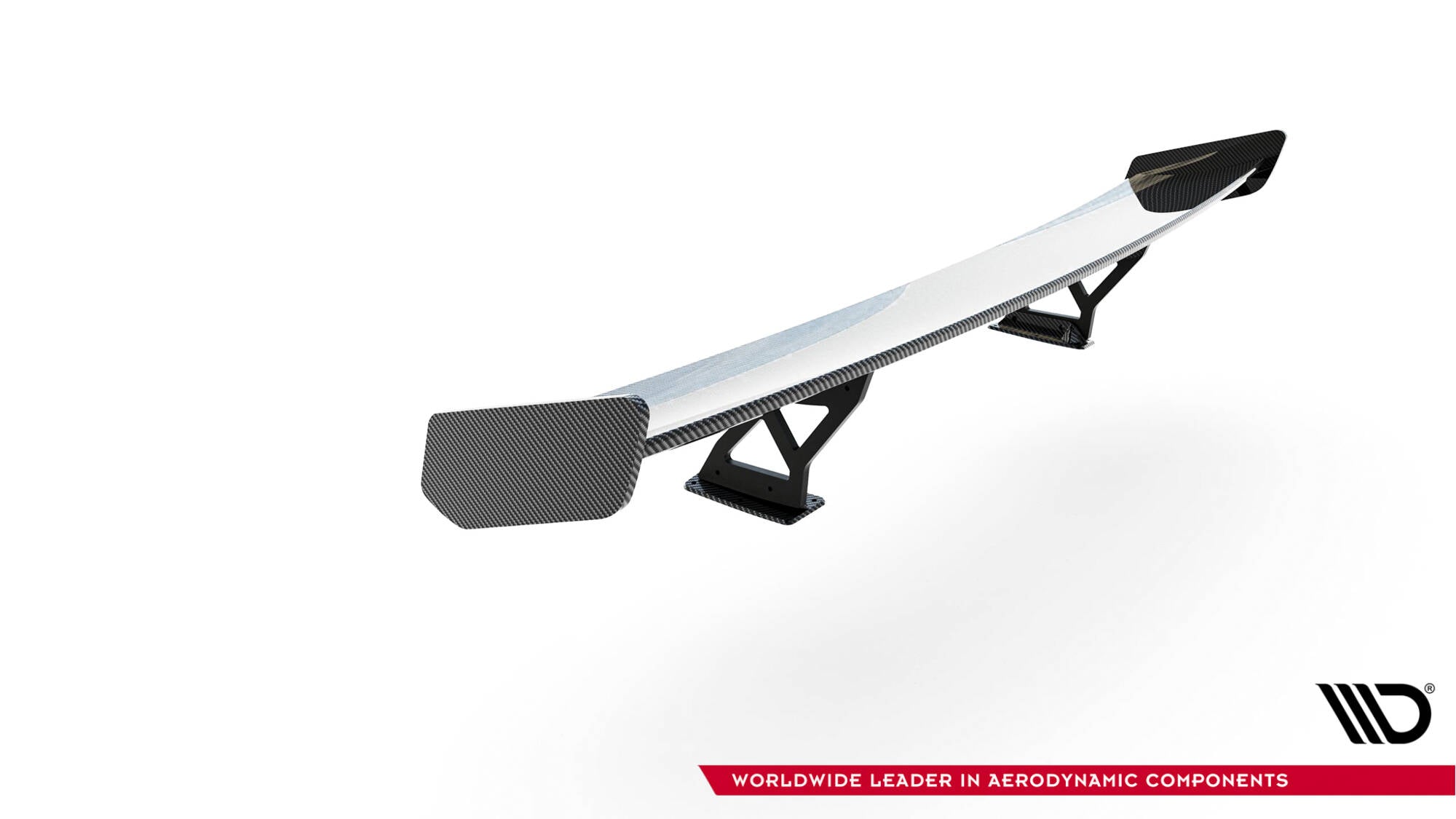 Maxton Design Carbon Spoiler With Internal Brackets Uprights V.2 BMW 1er M E82 für BMW M1 E82