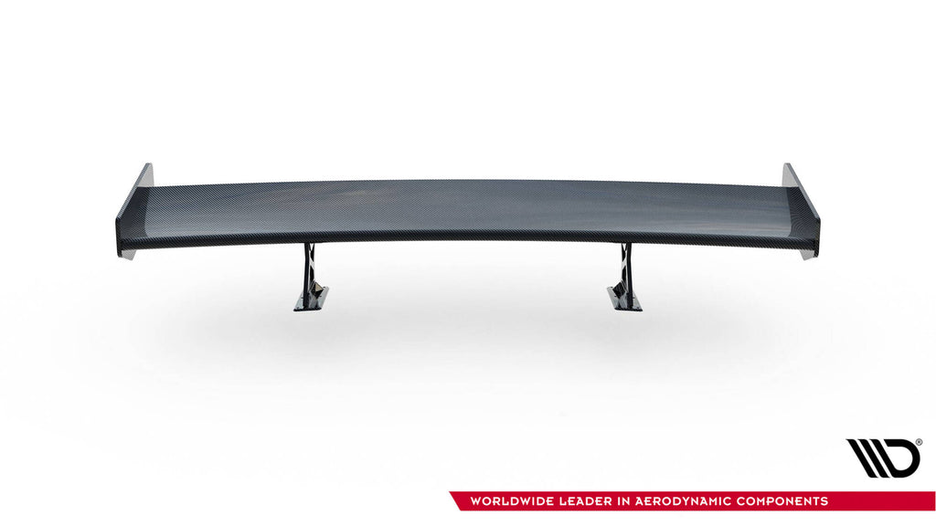 Maxton Design Carbon Spoiler With Internal Brackets Uprights + LED Honda Civic SI Mk10 für Honda Civic Mk10