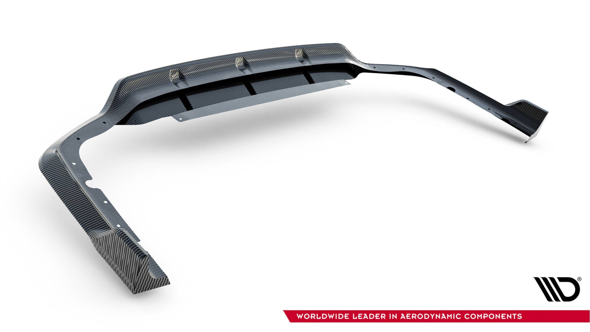 Maxton Design Prepreg Carbon Fiber Diffusor Heck Ansatz passend für BMW X7 M-Paket G07 Facelift (version mitout towbar)