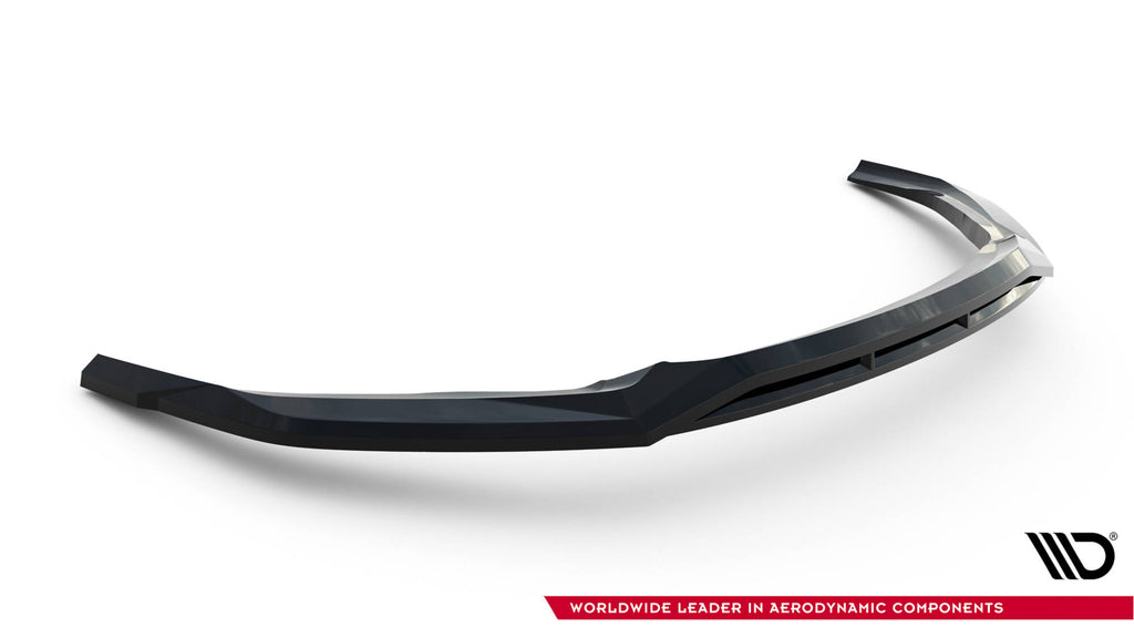 Maxton Design Street+ Spoilerlippe Front Ansatz passend für Lexus RX F-Sport Mk5 schwarz Hochglanz