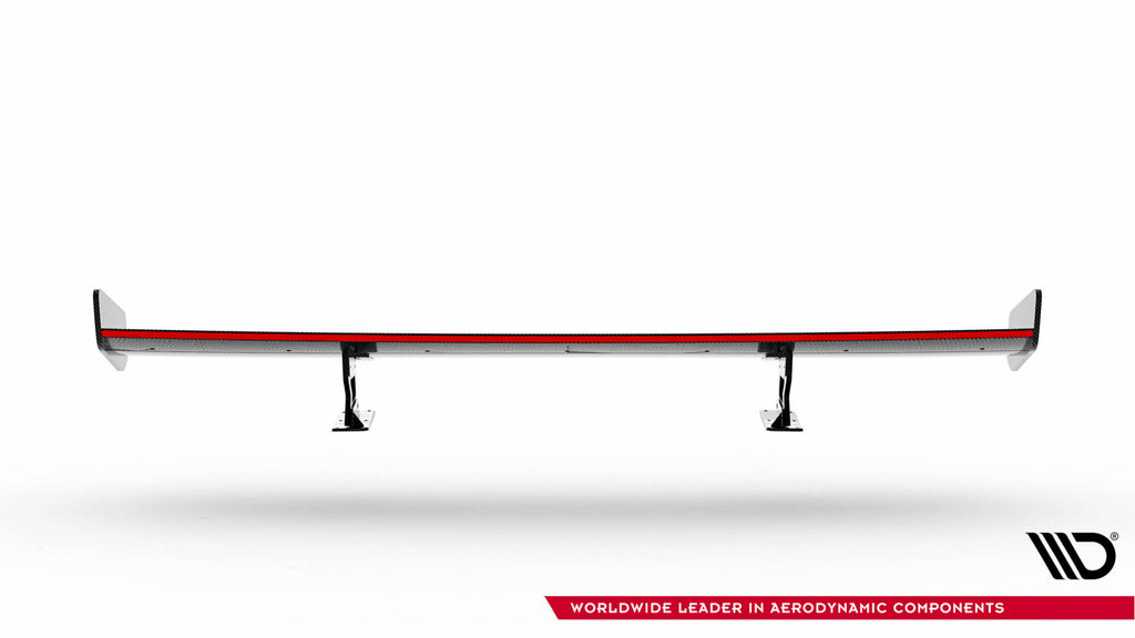 Maxton Design Carbon Spoiler With Internal Brackets Uprights + LED Chevrolet Camaro SS Mk6 Facelift für Chevrolet Camaro Mk6 Facelift