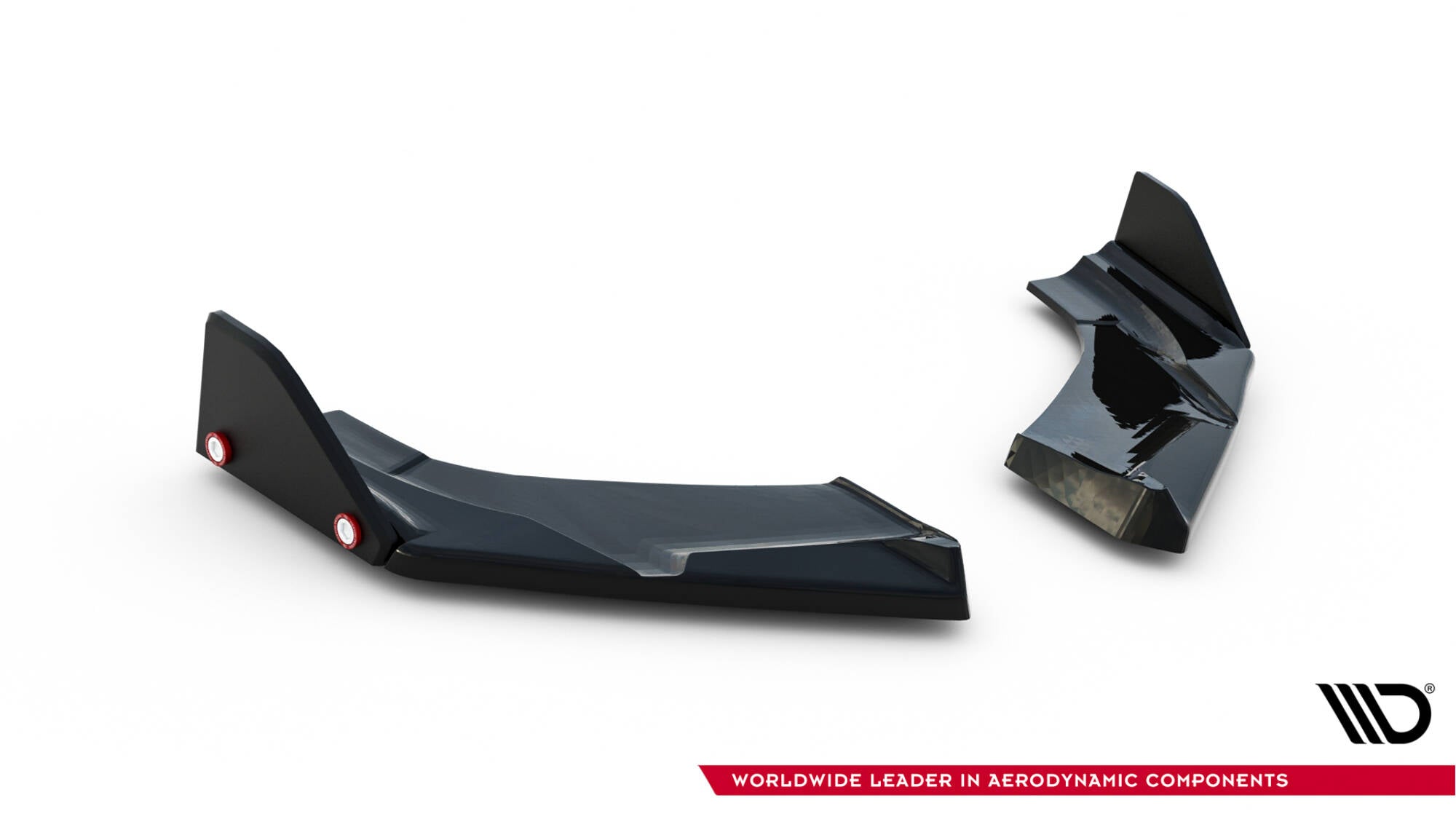 Maxton Design Heck Ansatz Flaps Diffusor V.4 + Flaps passend für Hyundai I30 N Hatchback Mk3 Facelift