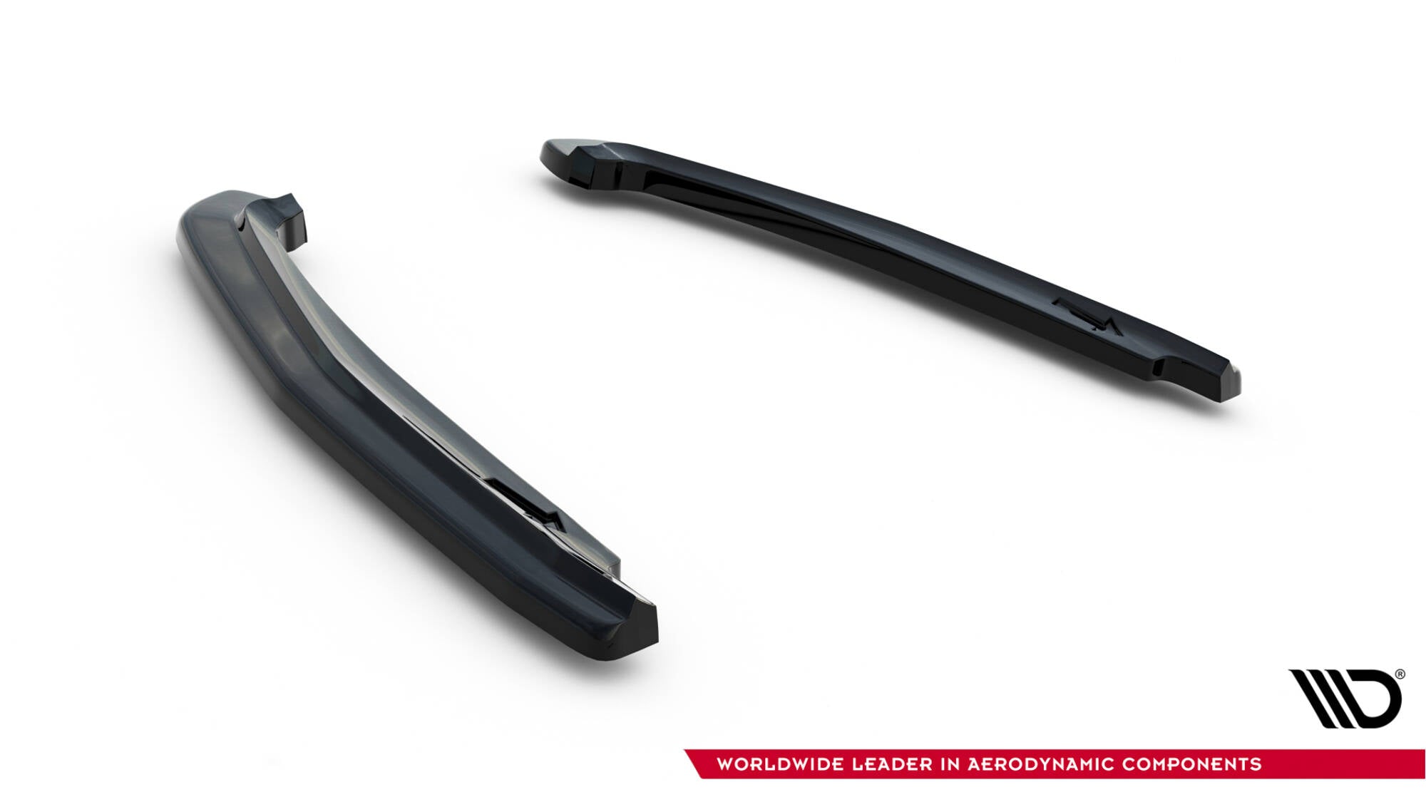 Maxton Design Heck Ansatz Flaps Diffusor passend für Lexus Rc Mk1 schwarz Hochglanz