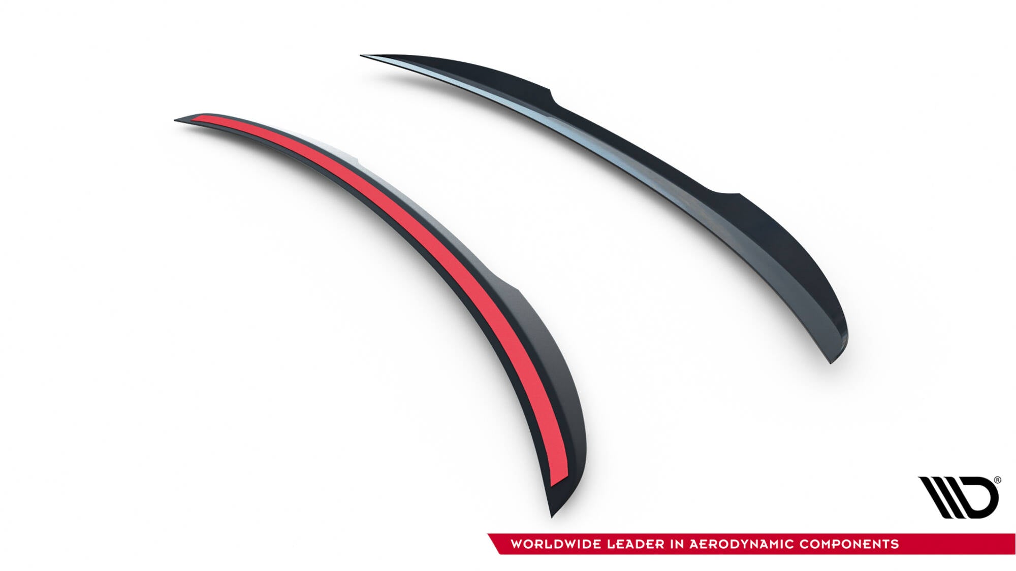 Maxton Design Spoiler CAP passend für Porsche 911 Turbo S Sport Package 992 schwarz Hochglanz