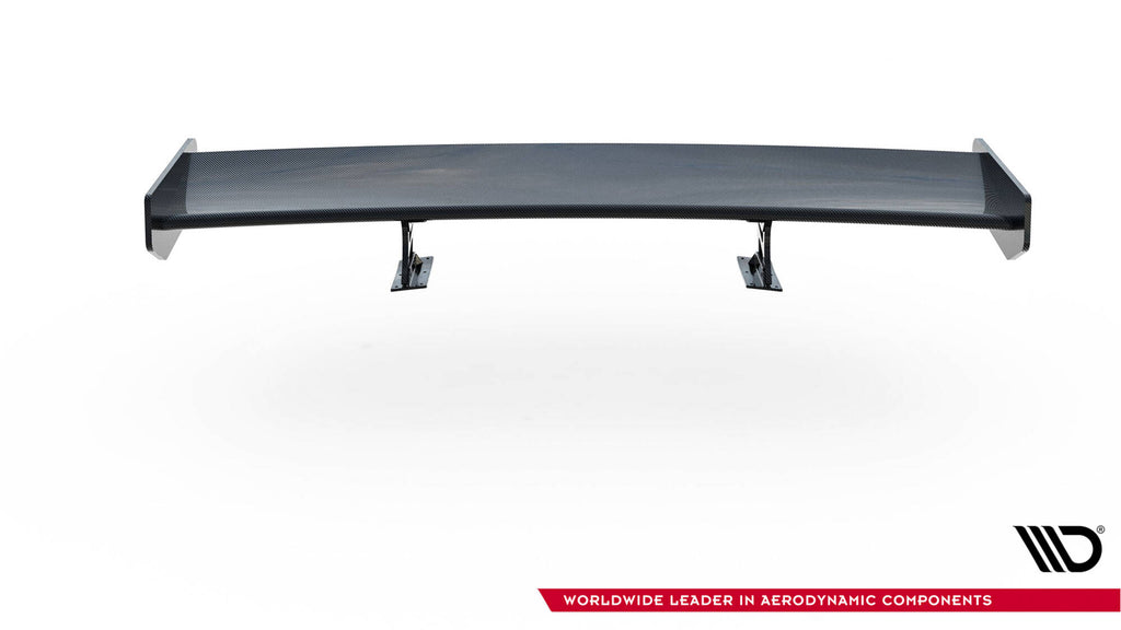 Maxton Design Carbon Spoiler With Internal Brackets Uprights Audi A5 Coupe 8T für Audi A5 / S5 / RS5