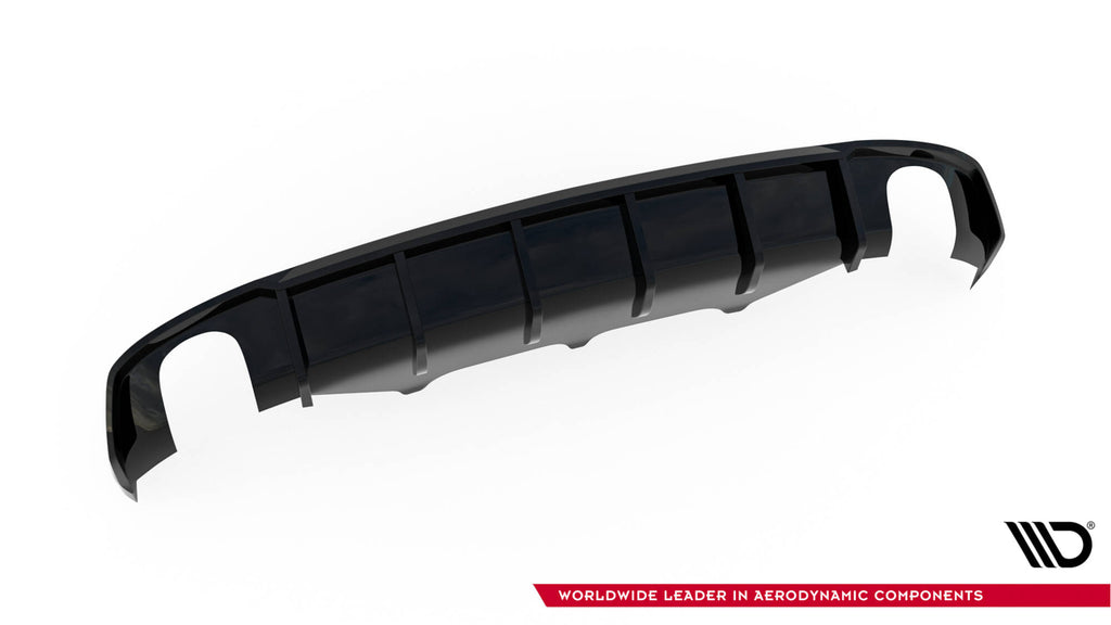Maxton Design Diffusor Heck Ansatz passend für Audi A7 S-Line C7