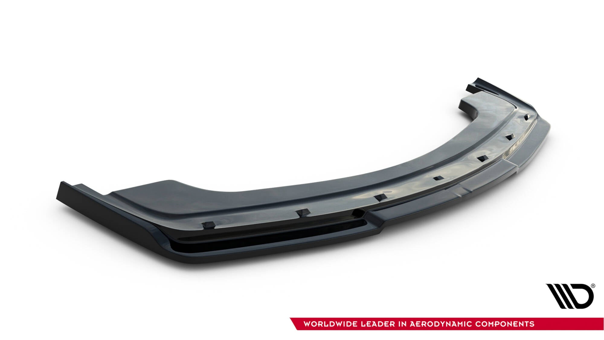 Maxton Design Street+ Spoilerlippe Front Ansatz V.1 passend für BMW M3 / 3 M-Paket Coupe / Cabrio E36 schwarz Hochglanz