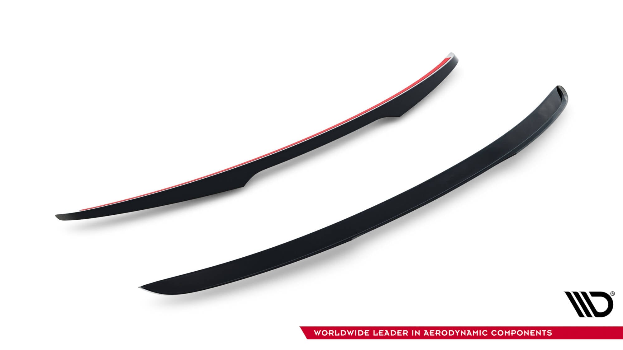 Maxton Design Spoiler CAP passend für VW Atlas R-Line Mk1 Facelift 2 schwarz Hochglanz