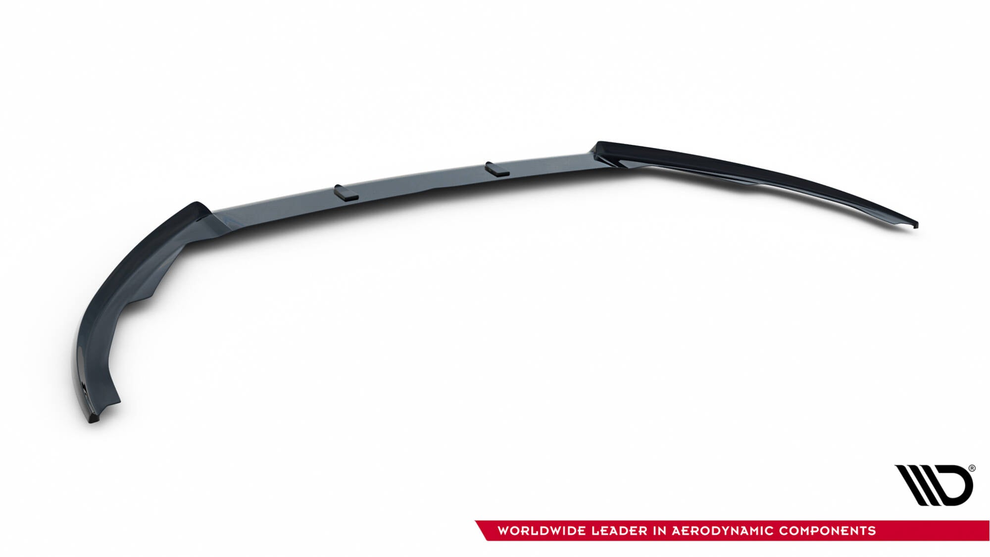 Maxton Design Street+ Spoilerlippe Front Ansatz V.8 passend für Ford Focus ST / ST-Line Mk4 Facelift schwarz Hochglanz