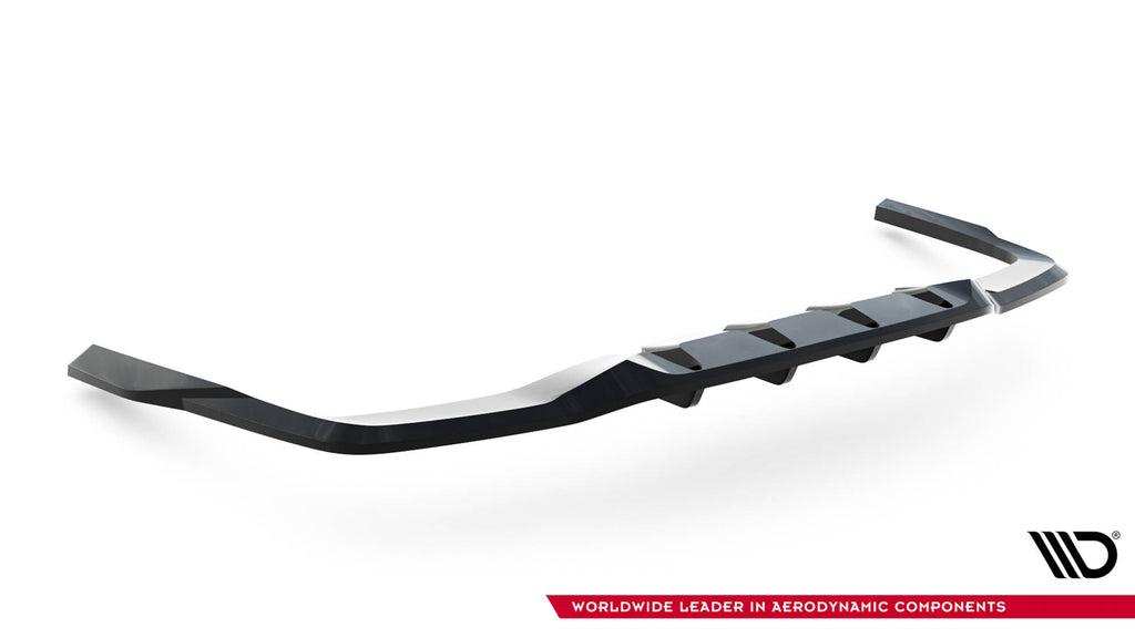 Maxton Design Street+ Mittlerer Diffusor RACE passend für Mercedes-AMG CLE 53 C236 schwarz Hochglanz