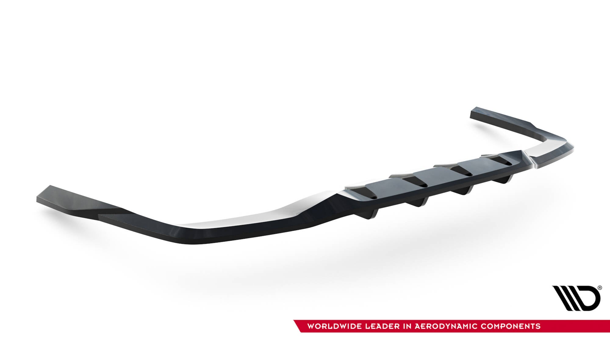 Maxton Design Street+ Mittlerer Diffusor RACE passend für Mercedes-AMG CLE 53 C236 schwarz Hochglanz