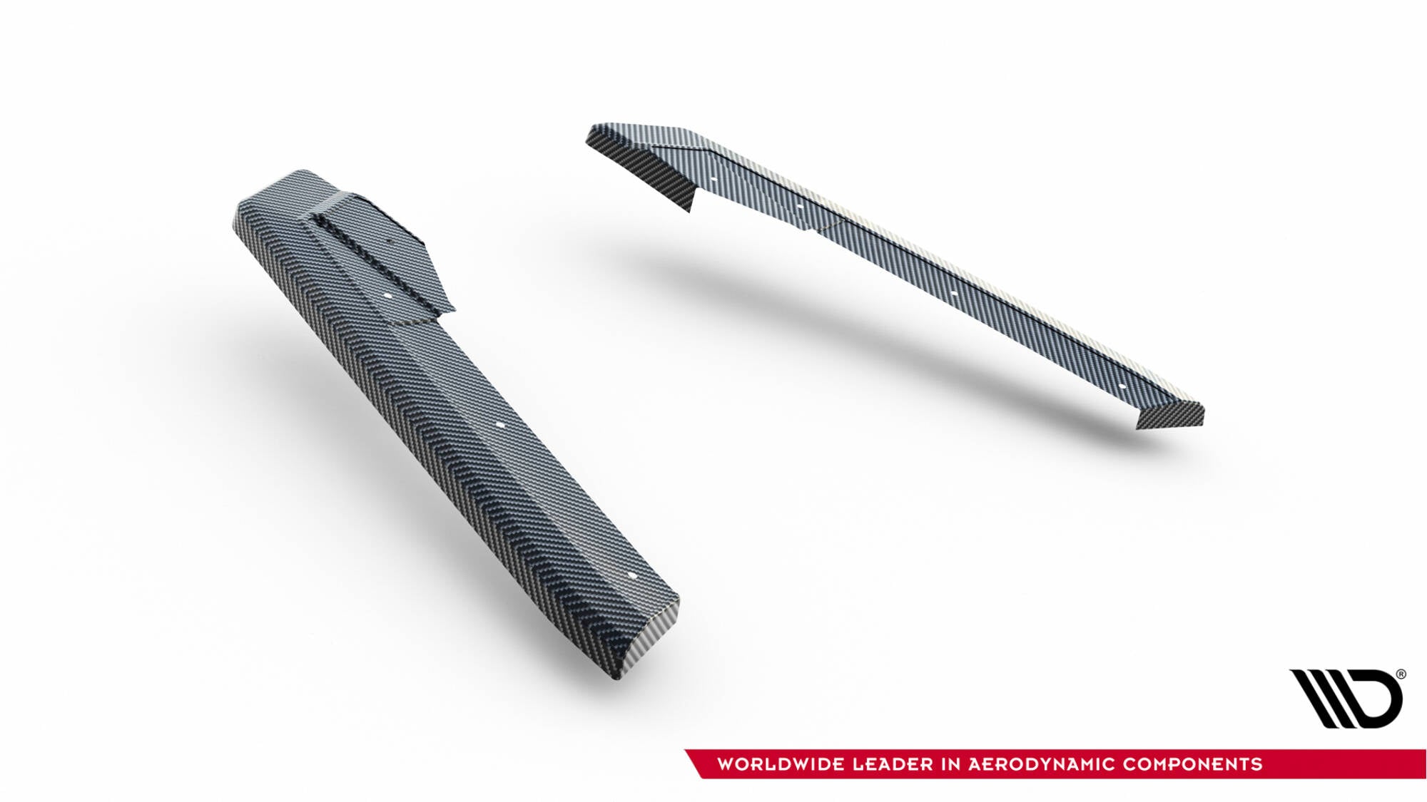 Maxton Design Prepreg Carbon Fiber Heck Ansatz Flaps Diffusor passend für Audi RS7 C8